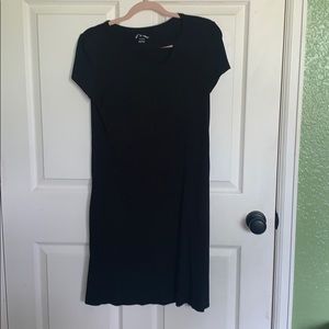 black dress